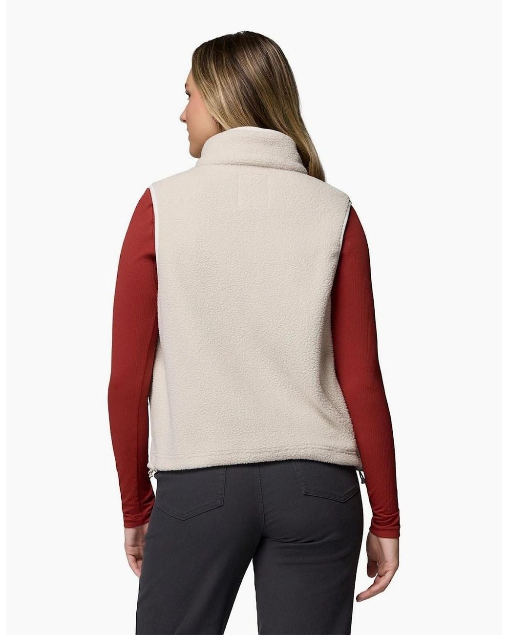 Columbia Red Helvetia Vest Gilets