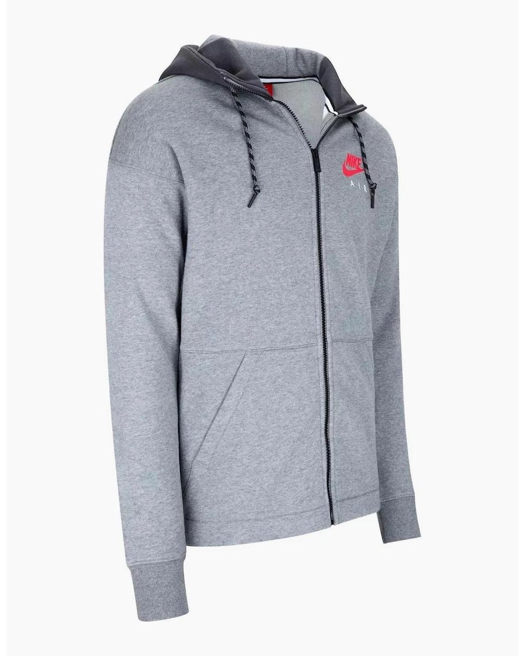 Nike Blue Air Full Zip Fleece Hooded Tracksuit for men