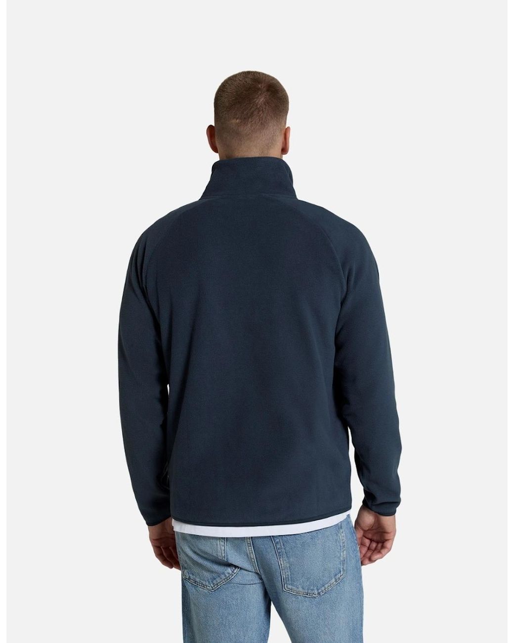 Mountain Warehouse Blue Stockholm Full Zip Fleece Jacket for men