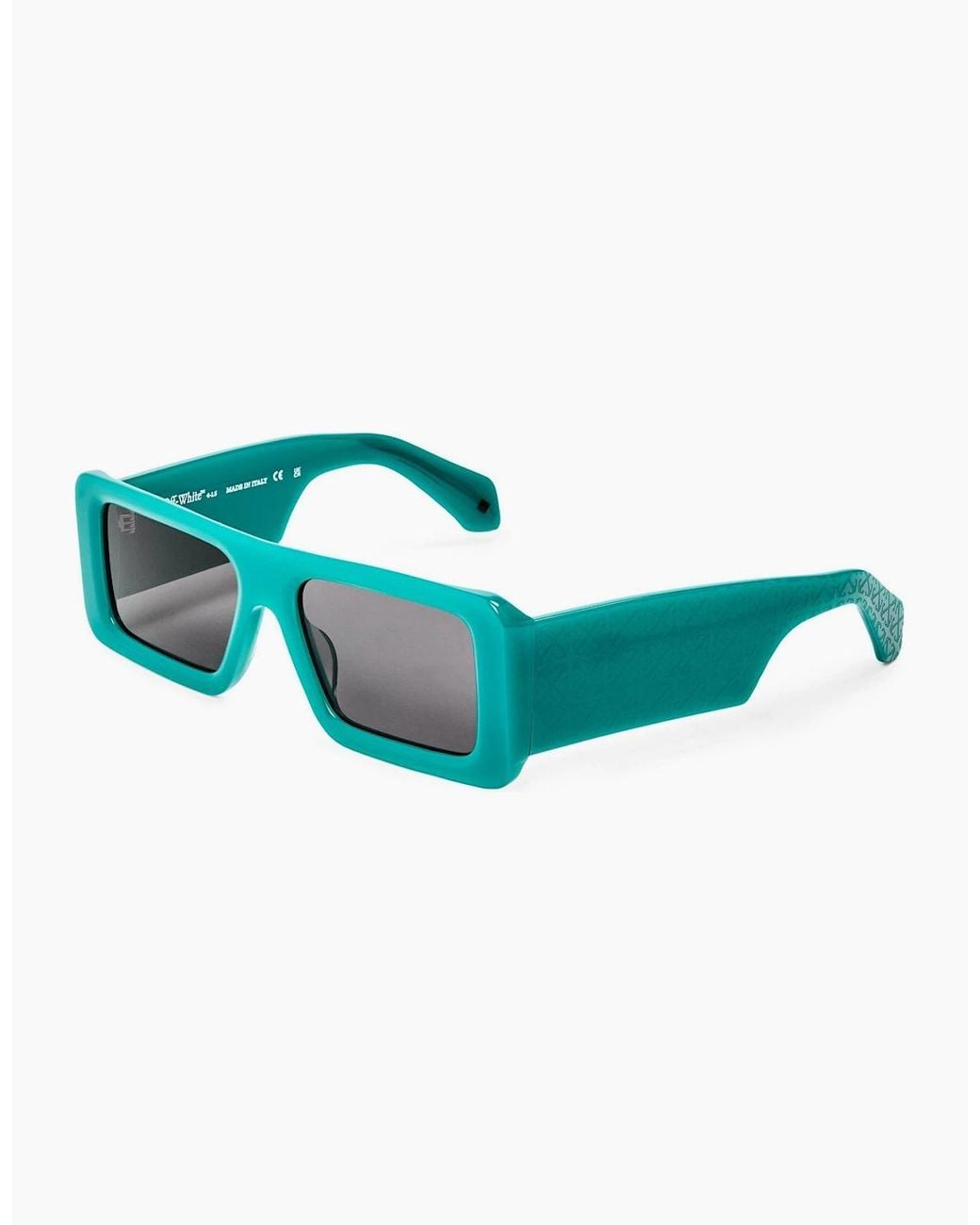 Off-White c/o Virgil Abloh Blue Off Troy Sunglasses for men