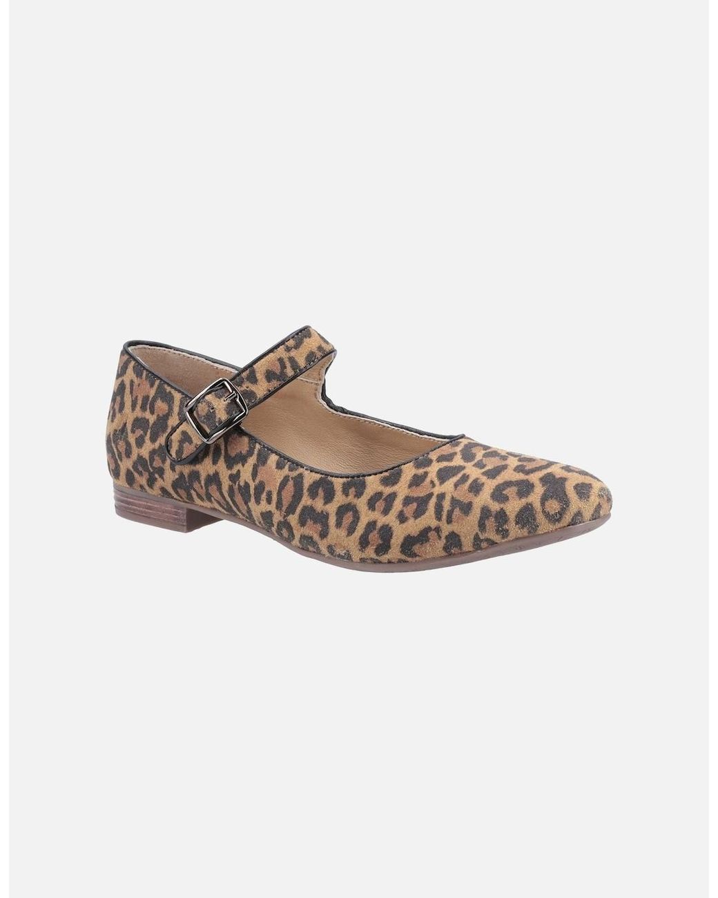 Hush Puppies Brown Melissa Strap Shoe