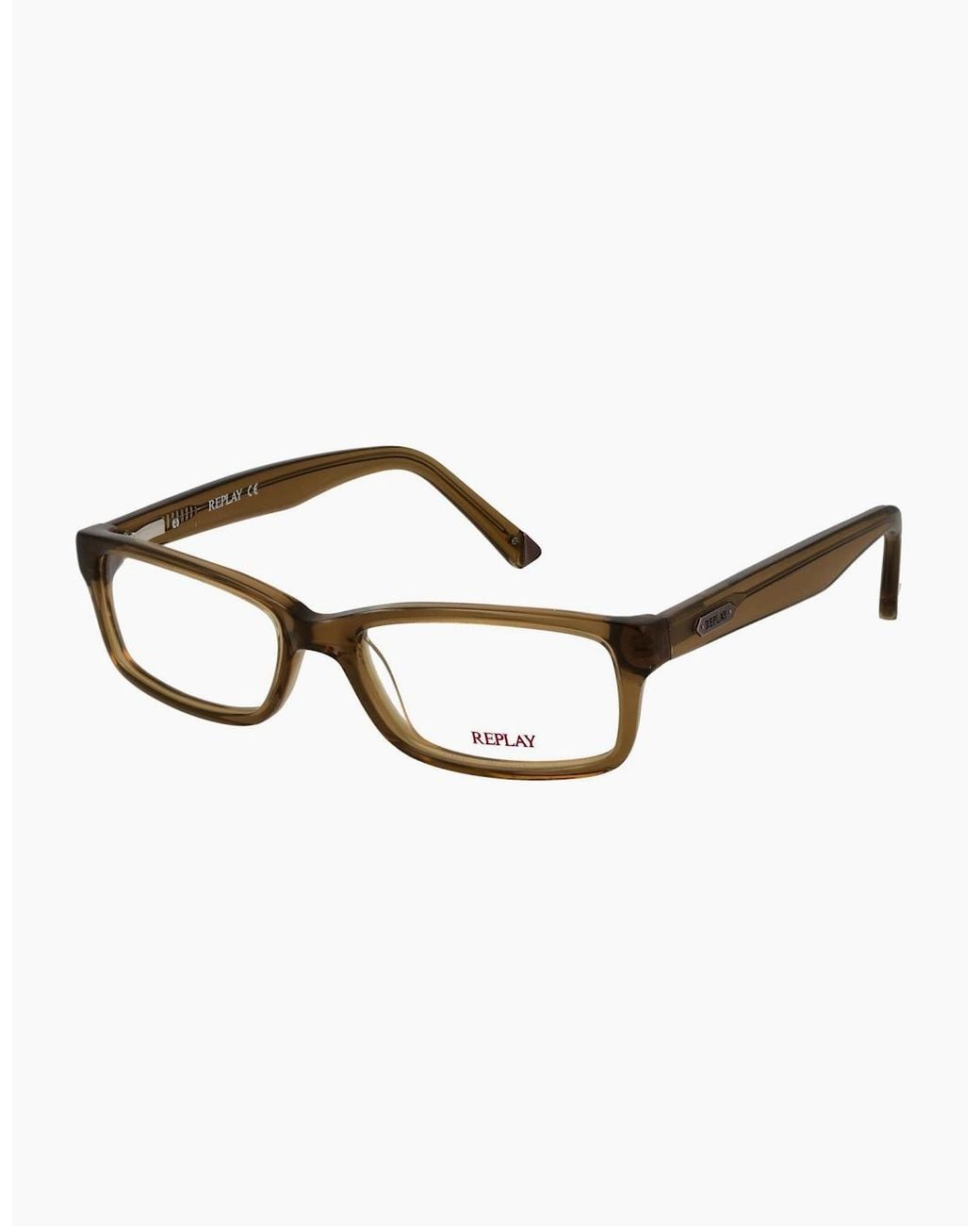 Replay Green Optical Frame Ry002 03 54 for men