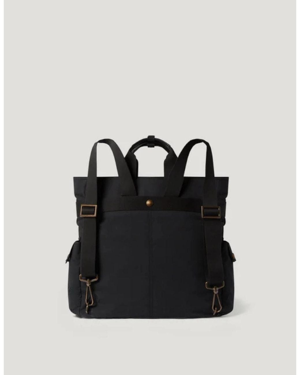 Belstaff Black Trialmaster 2-Way Tote for men