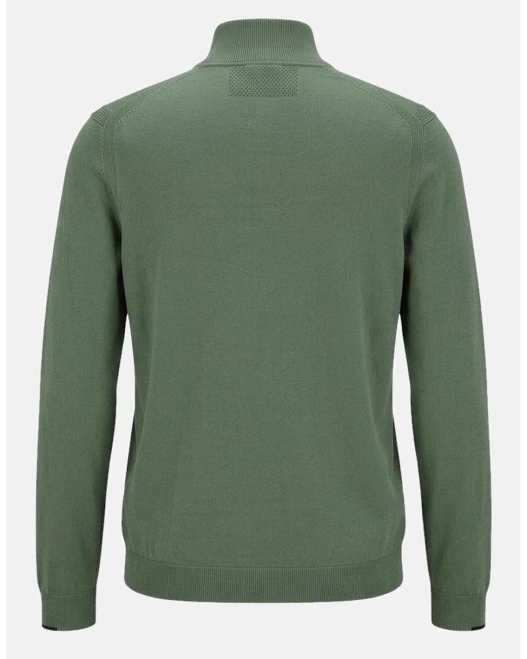Boss Green Boss Ever-X Zip Neck Jumper