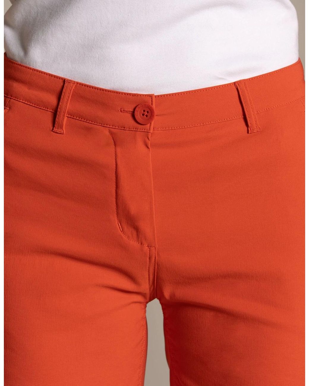 Craghoppers Red Ladies Kiwi Pro Iii Casual Shorts