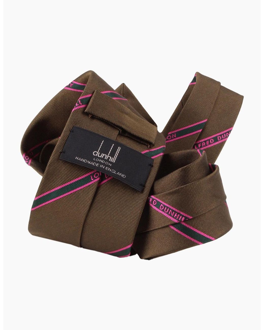 Dunhill Brown Tie for men