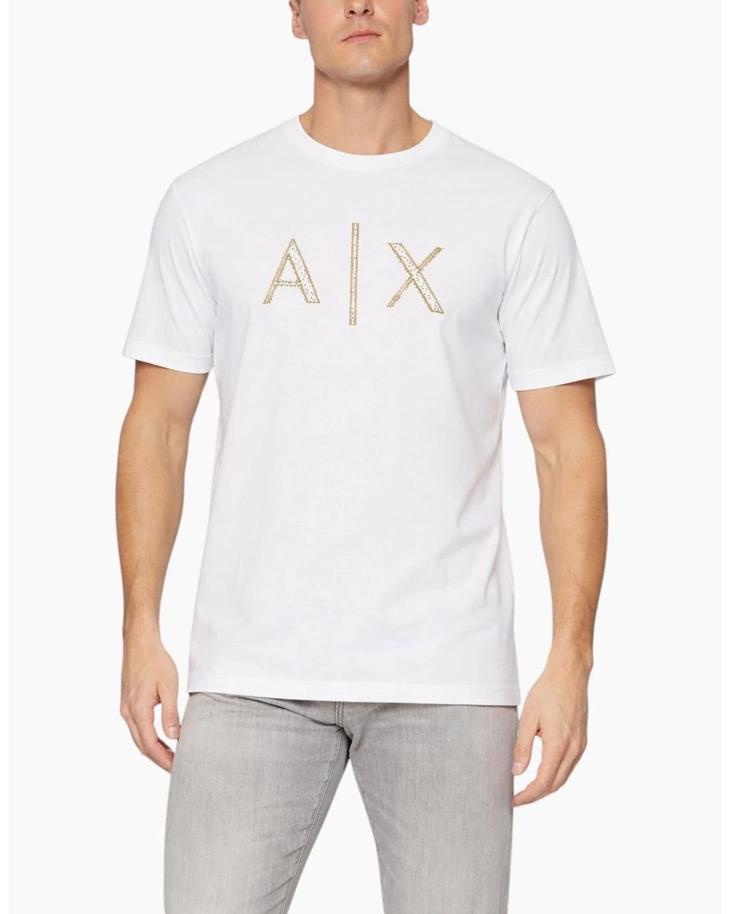 Armani White Exchange T-Shirts Milano A for men
