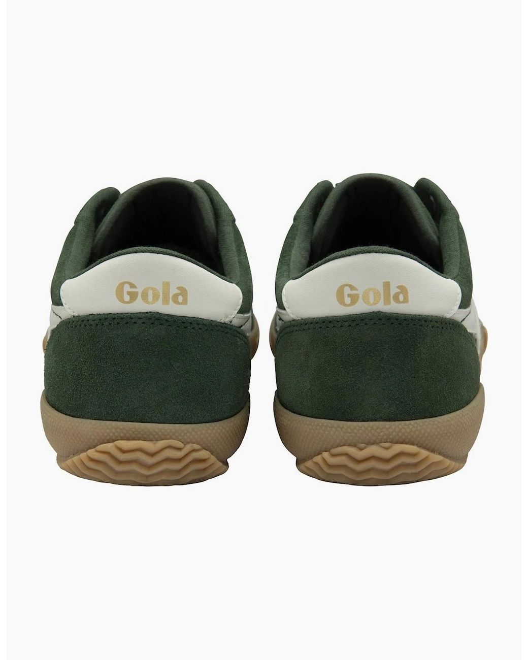 Gola Green Badminton Suede Trainers for men