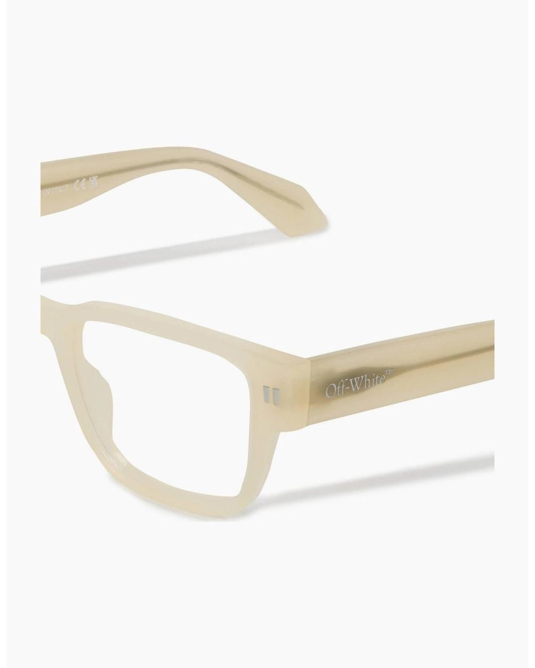 Off-White c/o Virgil Abloh White Off Eyewear Style 7V L for men