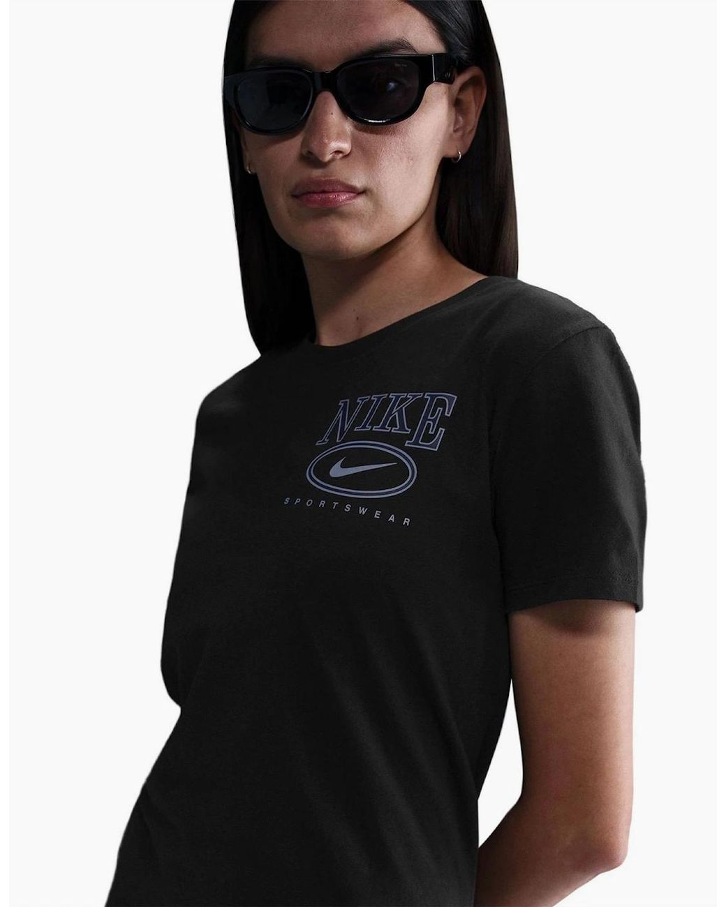 Nike Black Club Crew Neck Short Sleeve Competition T-Shirt