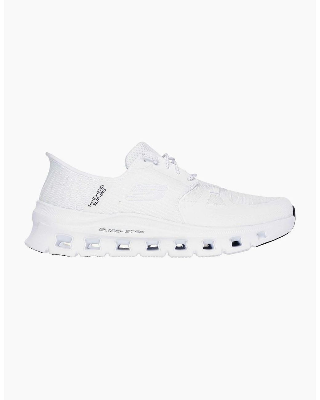 Skechers White Glide-Step Pro Trainers for men