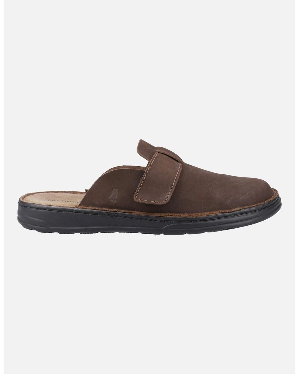 Hush Puppies Brown Edward Leather Mules for men