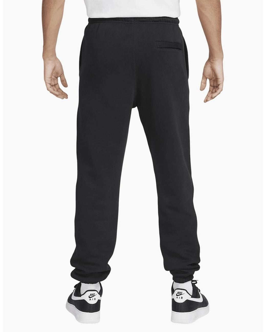 Nike Black Jogger Club Fleece Running Sweatpants Bottoms Sportswear Trouser New for men