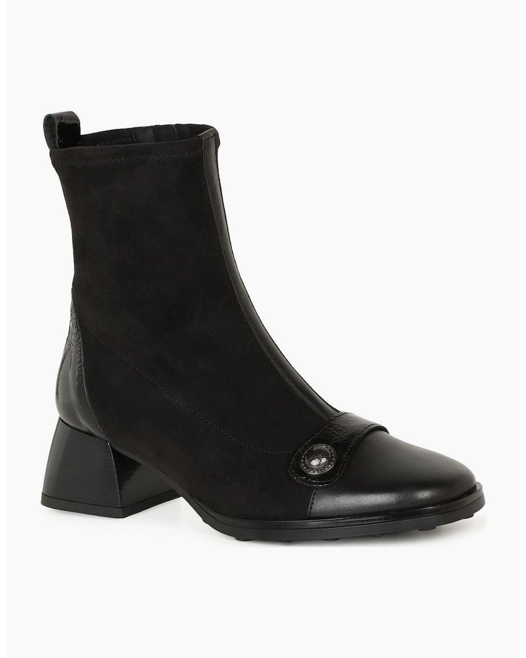 Hispanitas Black Marsella Ankle Boots