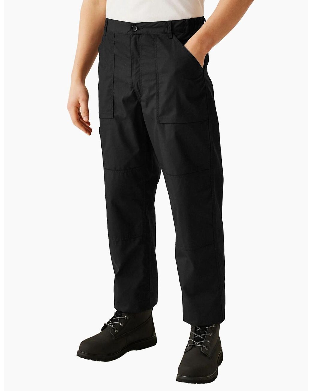 Regatta Black New Lined Action Trouser (Short) Pants for men
