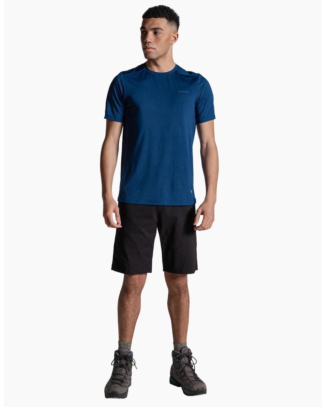 Craghoppers Blue Brisk Pro Casual Shorts for men