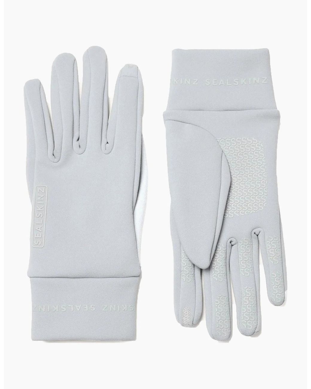 SealSkinz White Acle Water Repellent Nano Fleece Gloves