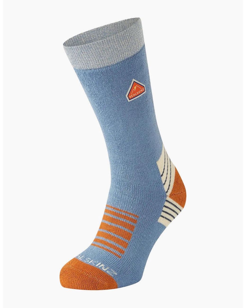 SealSkinz Blue Attlebridge Bamboo Hiking Sock for men