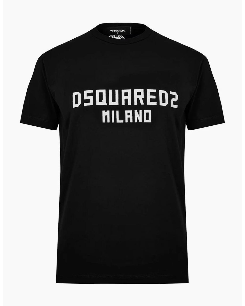 DSquared² Black Milano Cool Fit T Shirt for men