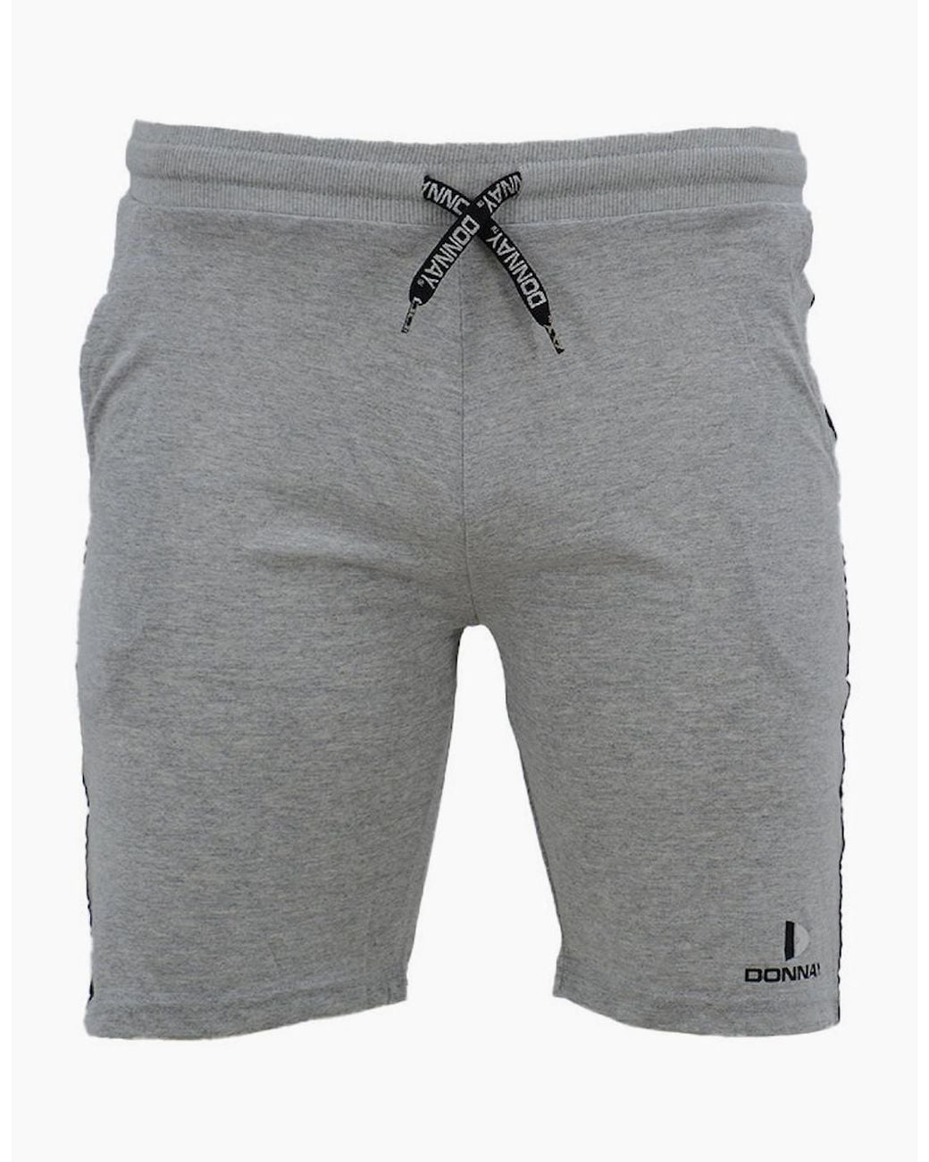 Donnay Blue Short Stretch Cotton Relaxed Sleepwear for men