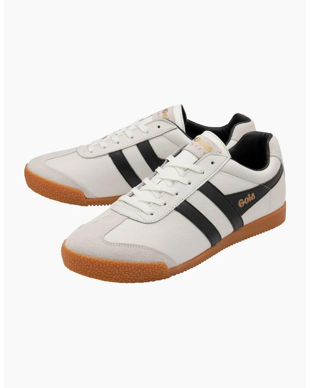 Gola White Harrier Leather Trainers for men