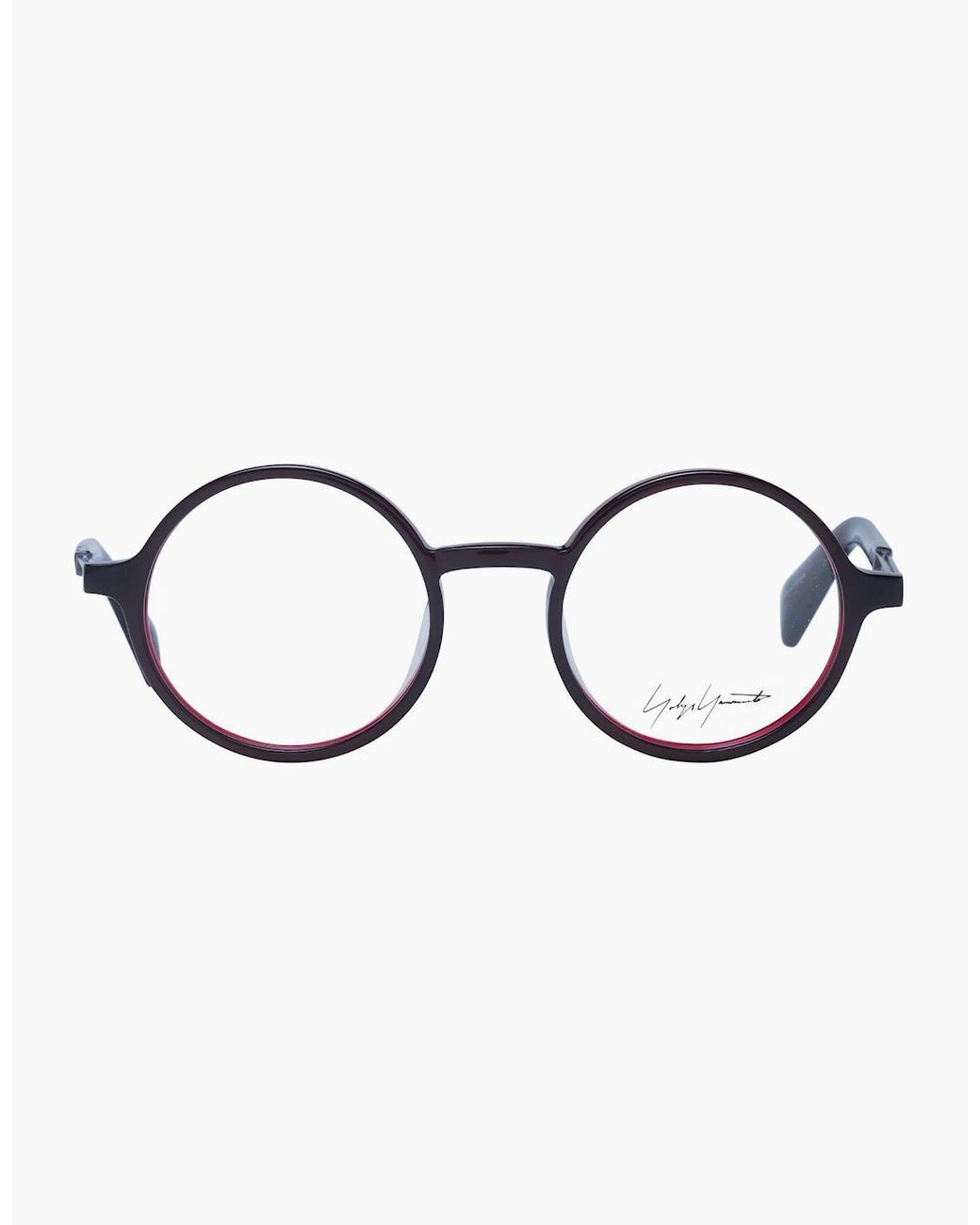Yohji Yamamoto Red Optical Frame Yy1006 219 47 for men