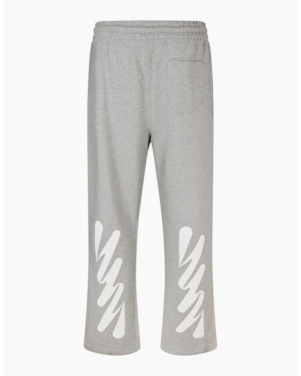 Off-White c/o Virgil Abloh Gray Slim Fit Jogging Bottoms for men