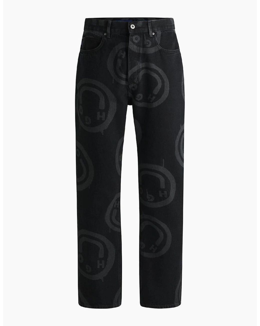 Boss Black Nate Slim Fit Mid Rise Jeans for men