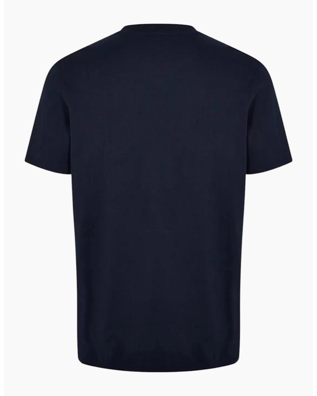 Lonsdale Blue T Shirts Essential Logo Crew Neck Tee