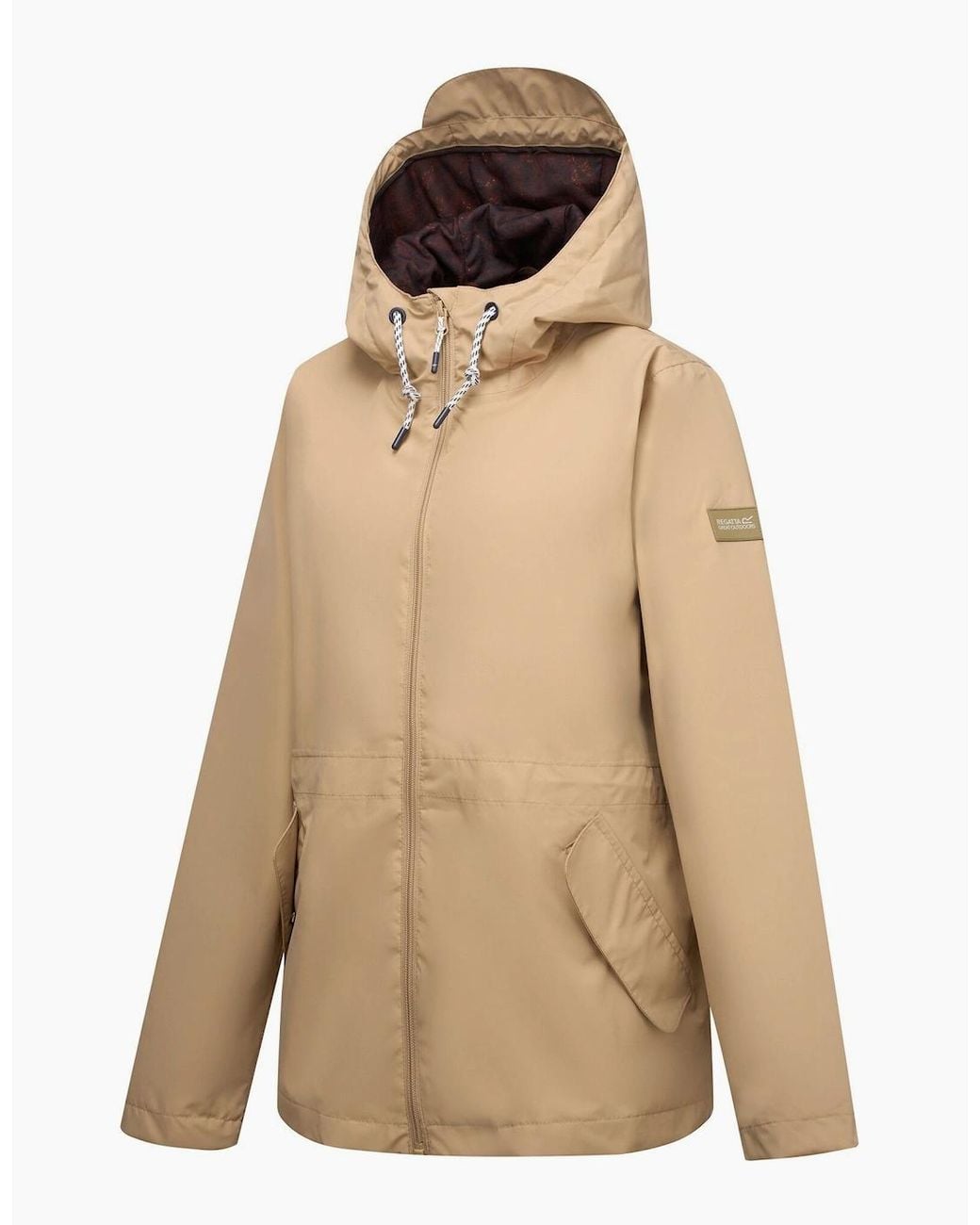 Regatta Natural Ladies Bayletta Grid Distress Waterproof Jacket