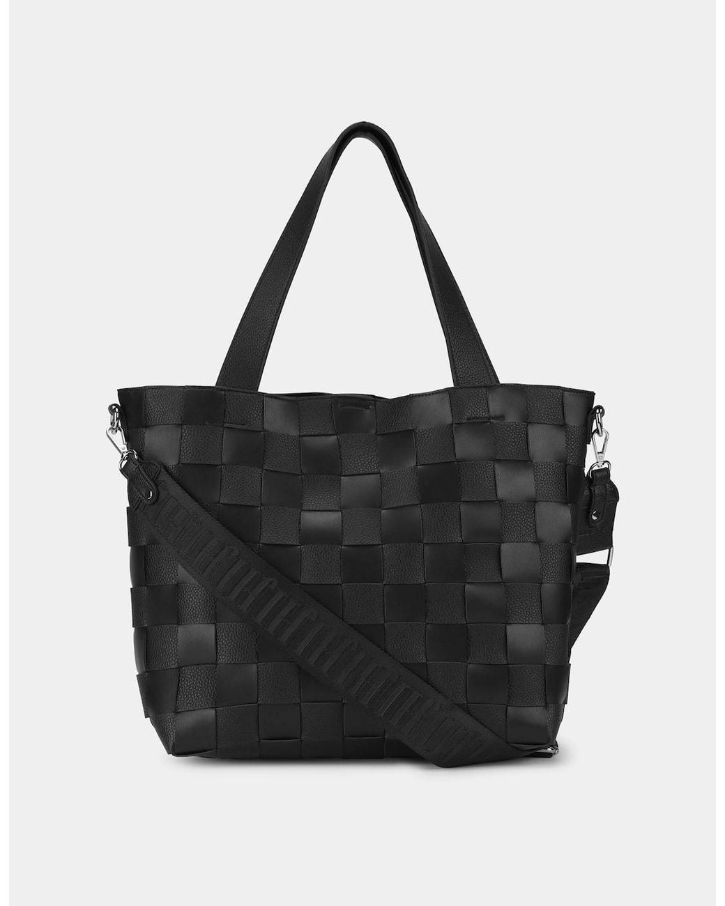 Ilse Jacobsen Blue Chip Braided Cross-Body Shopper