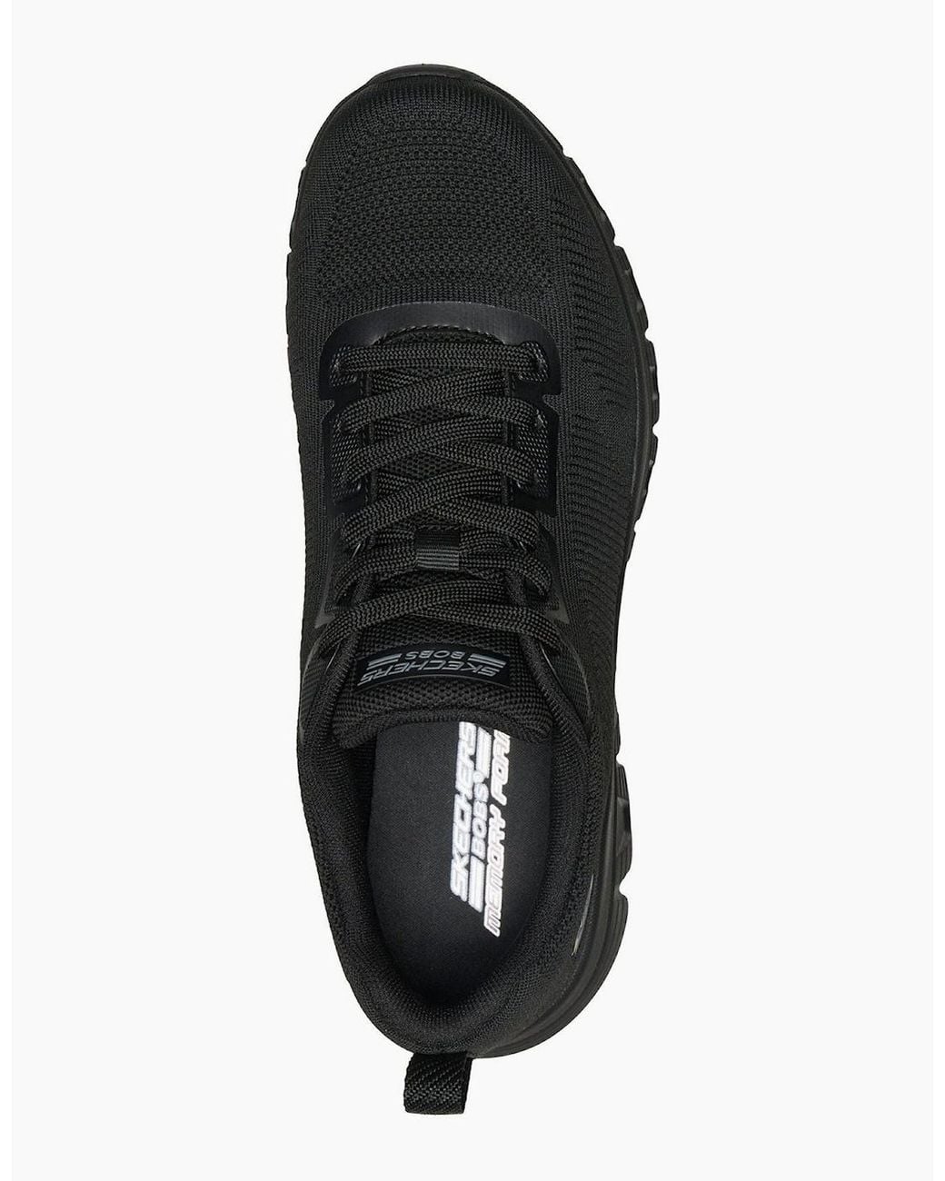 Skechers Black Bobs B Lite Textile Trainers for men