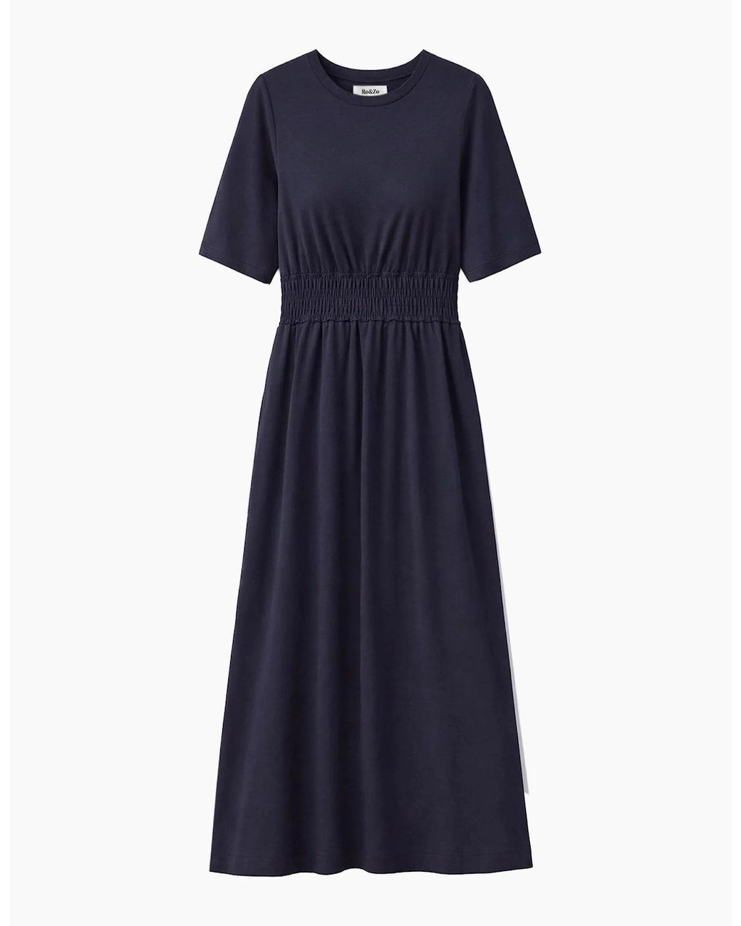 Ro&zo Blue Elasticated Waist Detail Dress