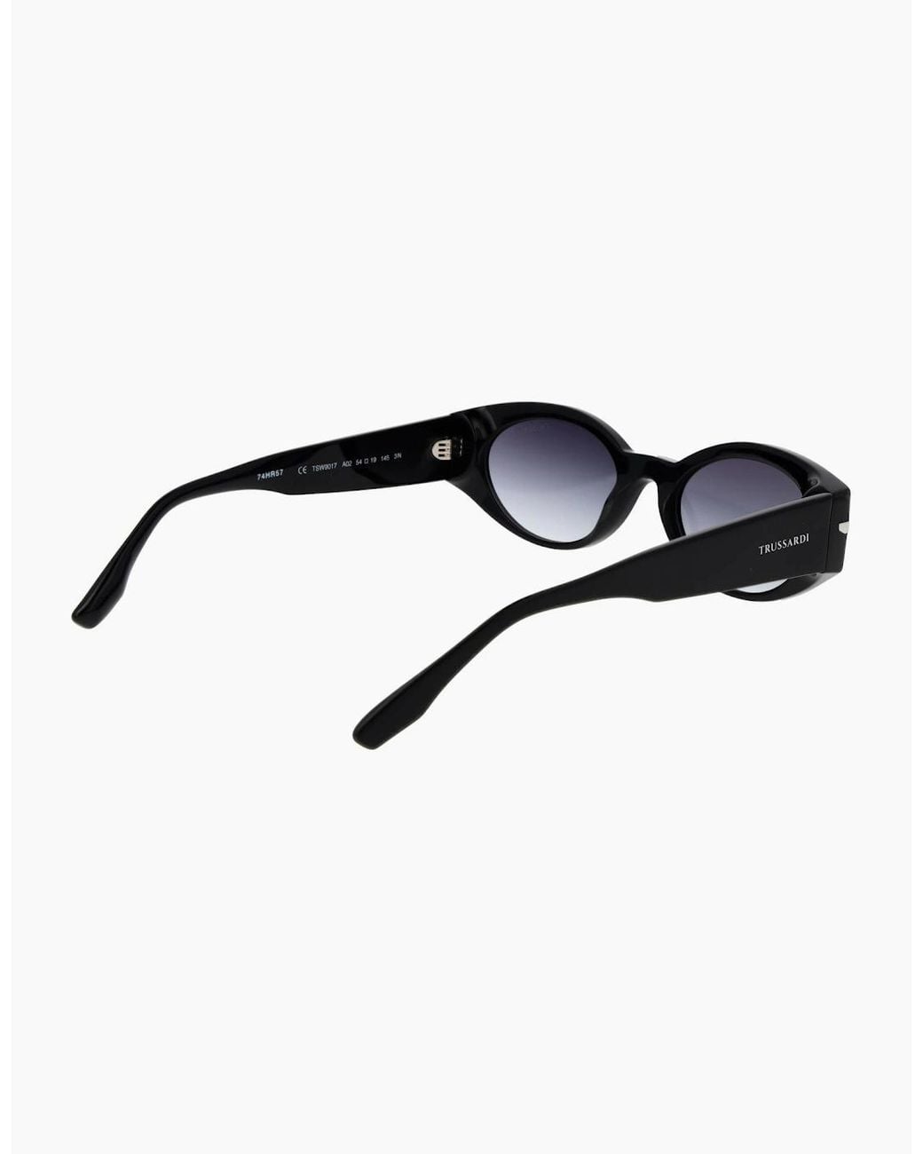 Trussardi Black Sunglasses Tsw9017 A02 54