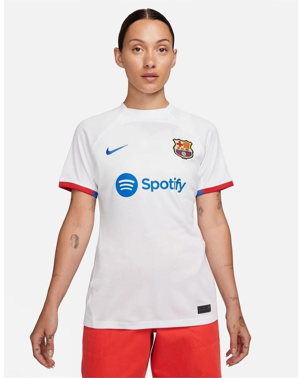 Nike White Barcelona Away Shirt 2023 2024