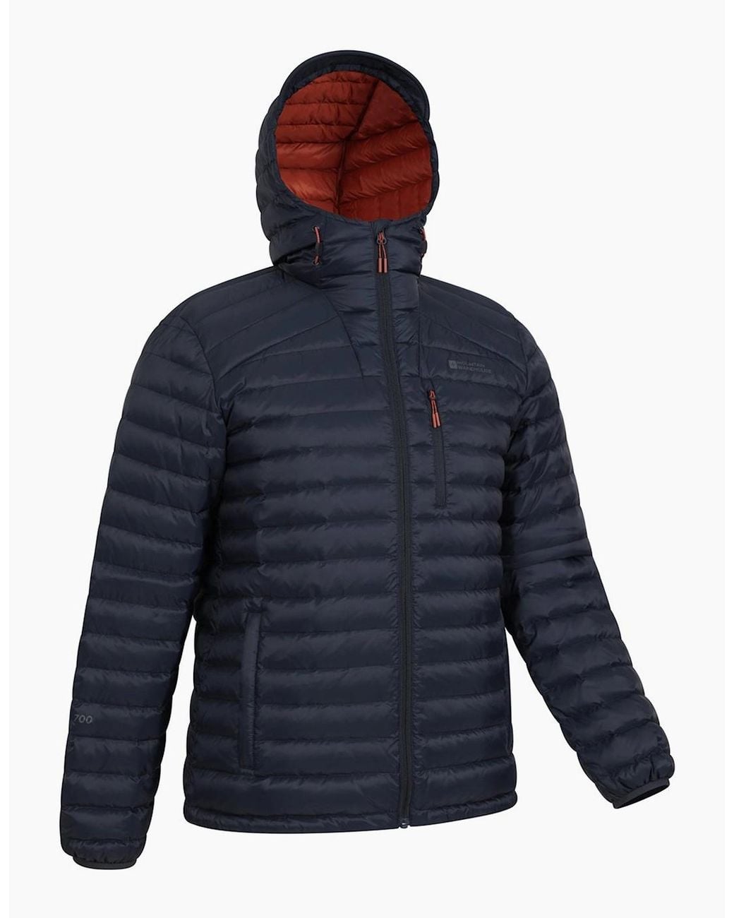 Mountain Warehouse Blue Henry Ii Extreme Down Filled Padded Jacket for men
