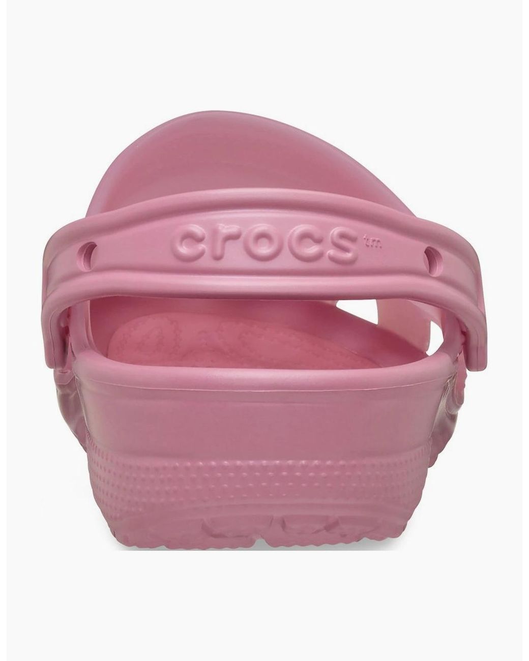CROCSTM Pink Classic Frosted Thermoplastic Rosette Clogs