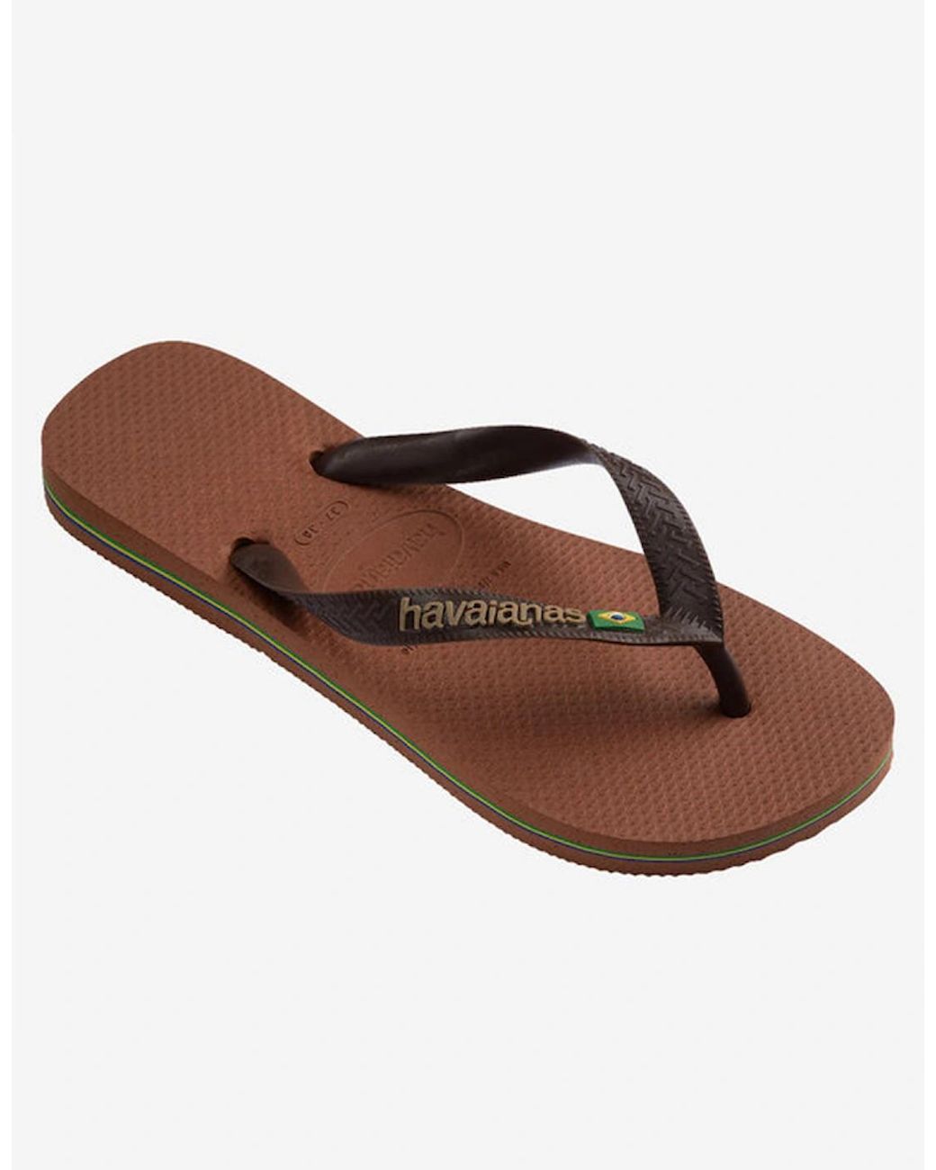 Havaianas Brown Brasil Flip Flops for men