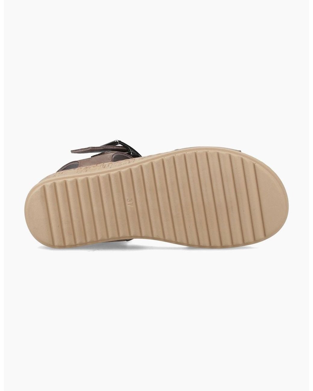Hush Puppies Gray Ellie Ankle Strap Sandals