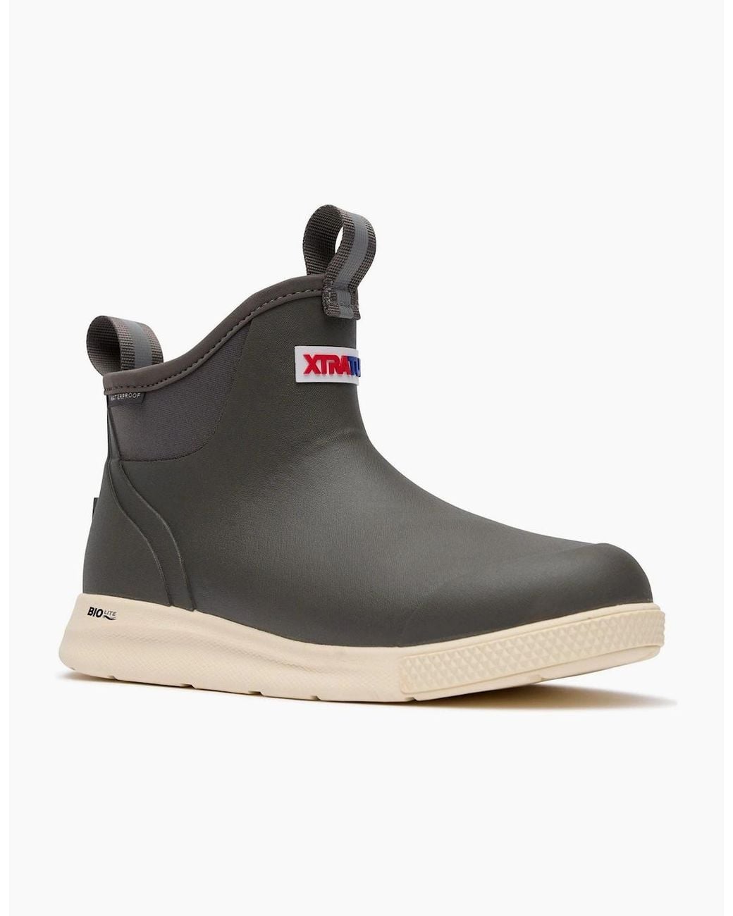 XtraTuf Black Ankle Deck Eva Dark Wellington Boots