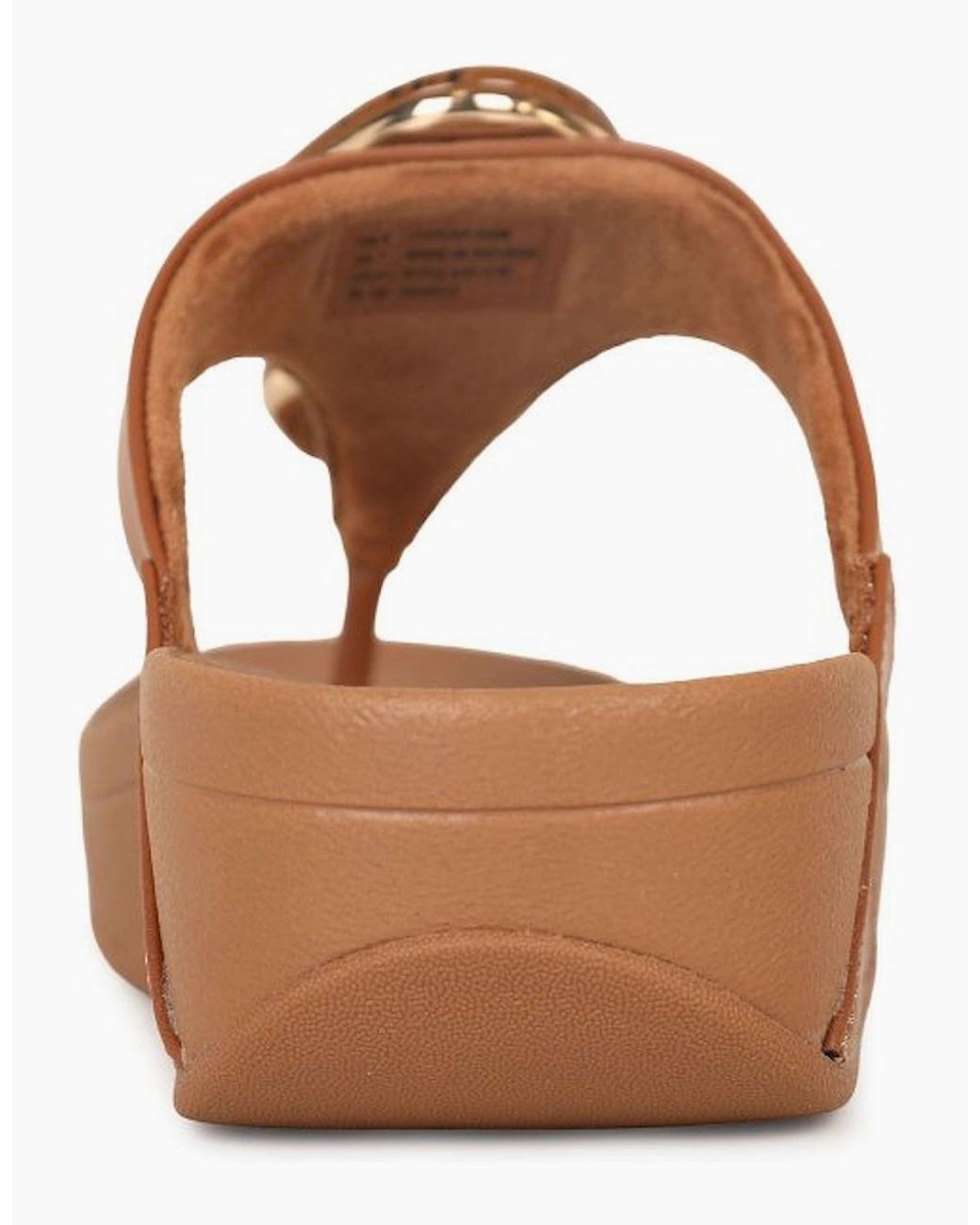 Fitflop Brown Lulu Marbled Stone Sandals