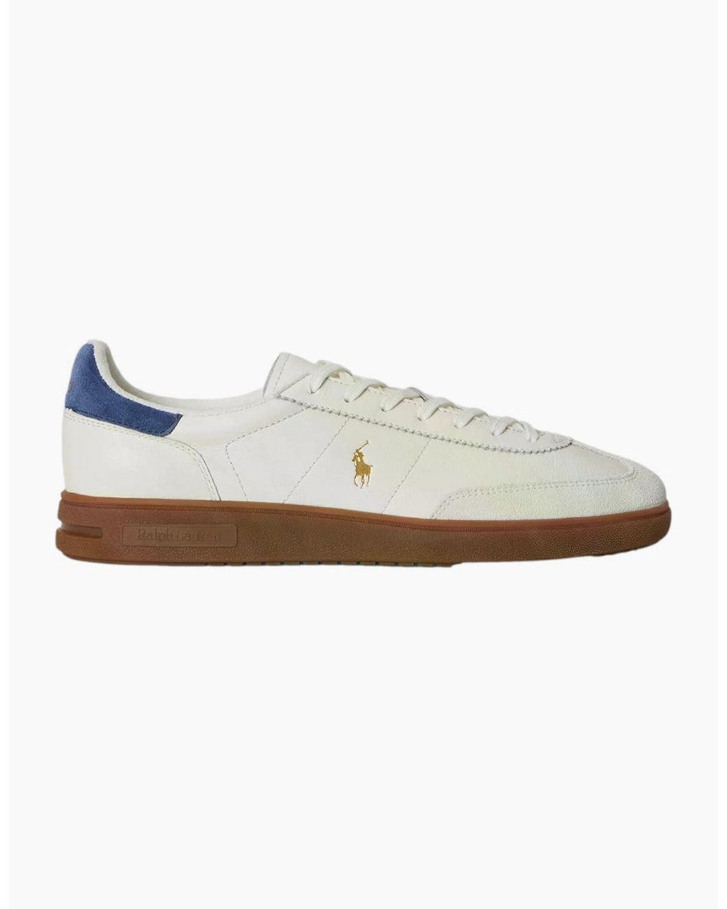 Polo Ralph Lauren White Bedford Pp Trainers 004 Deckwash/Light for men