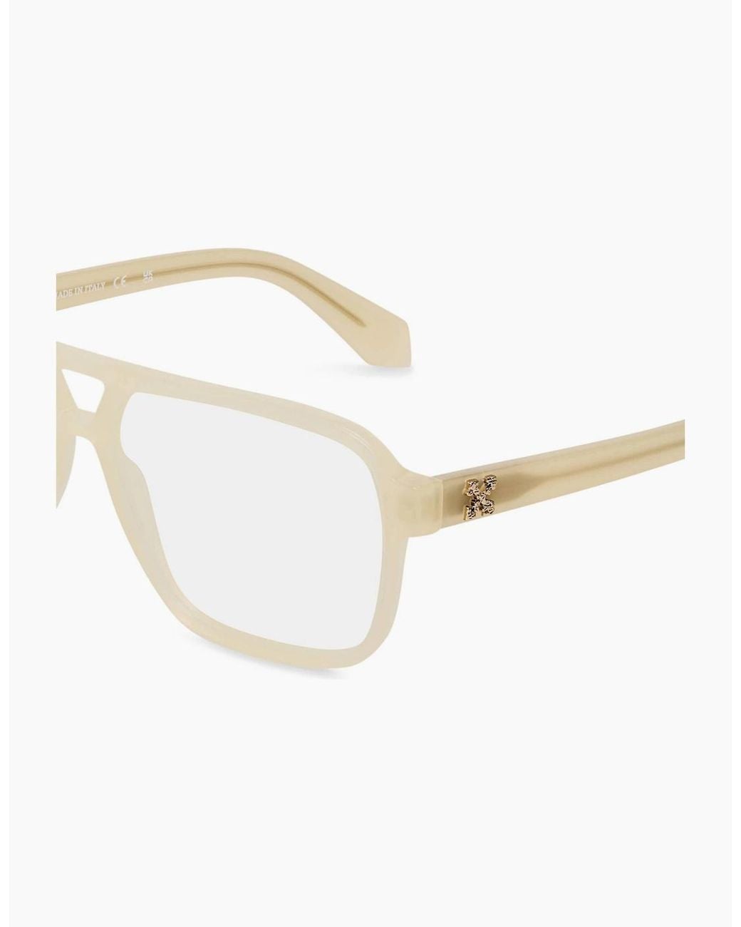 Off-White c/o Virgil Abloh Natural Off Eyewear Style 81 I
