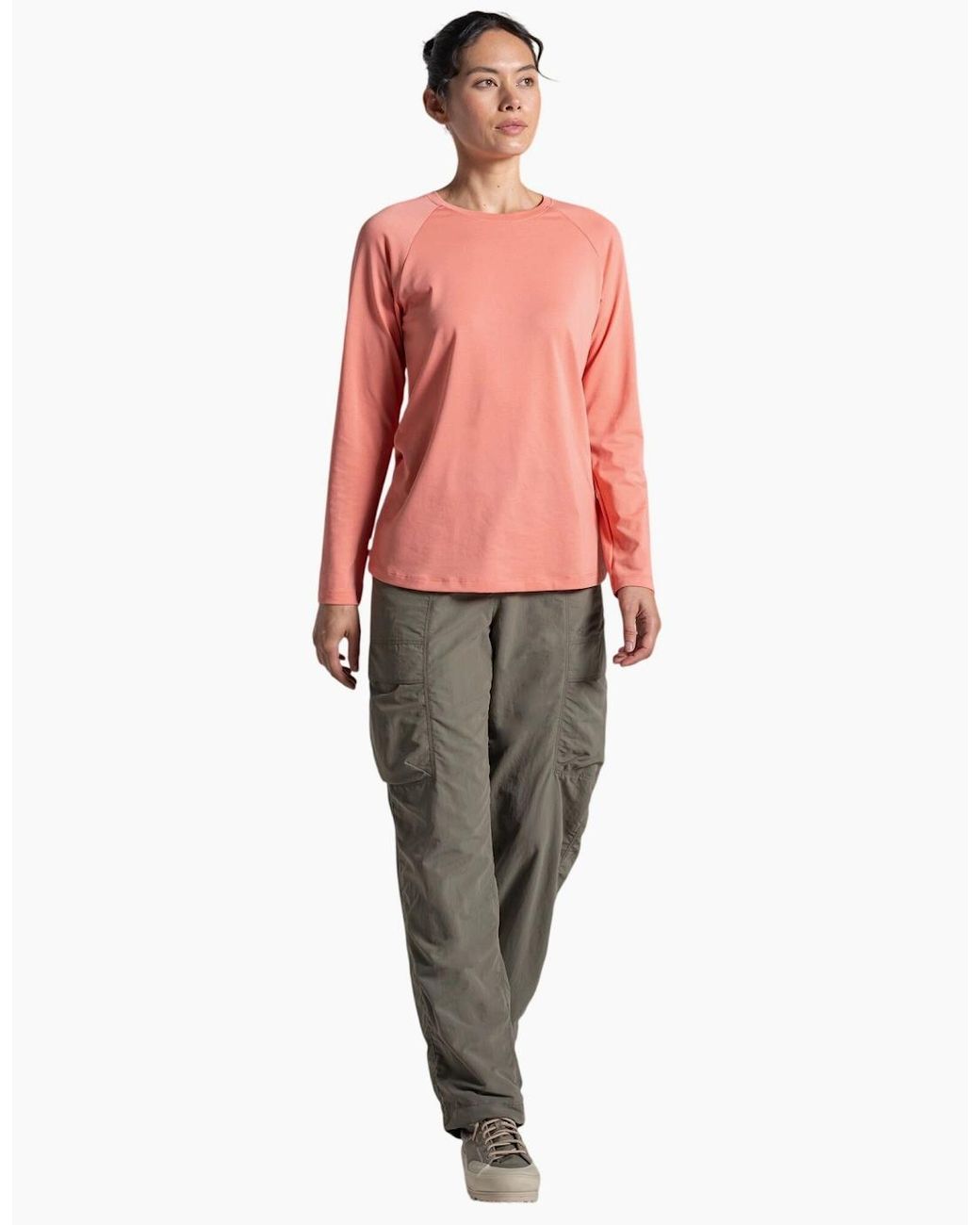 Craghoppers Pink Ladies Nour Nosilife Long-Sleeved T-Shirt
