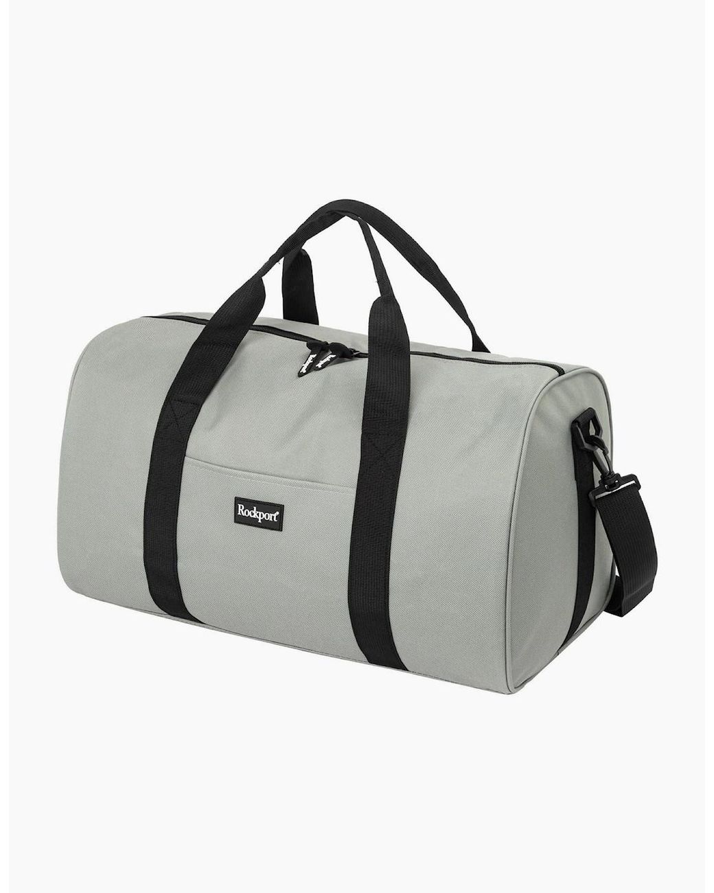 Rockport Gray Medium Duffle Bag With Detachable Strap for men