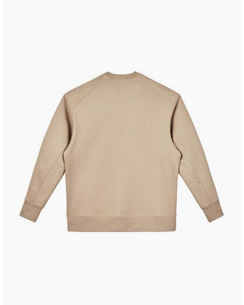 Y-3 Natural Chest Logo Sweatshirt for men