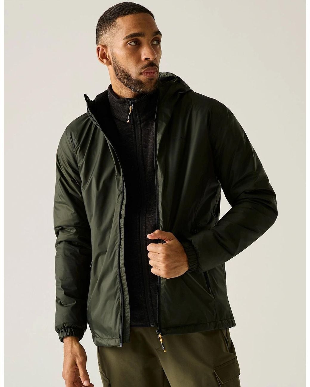 Regatta Green Kybre Fleece Lined Jacket for men