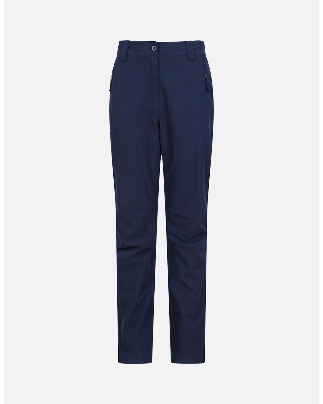 Mountain Warehouse Blue Ladies Arctic Ii Thermal Fleece Hiking Trousers