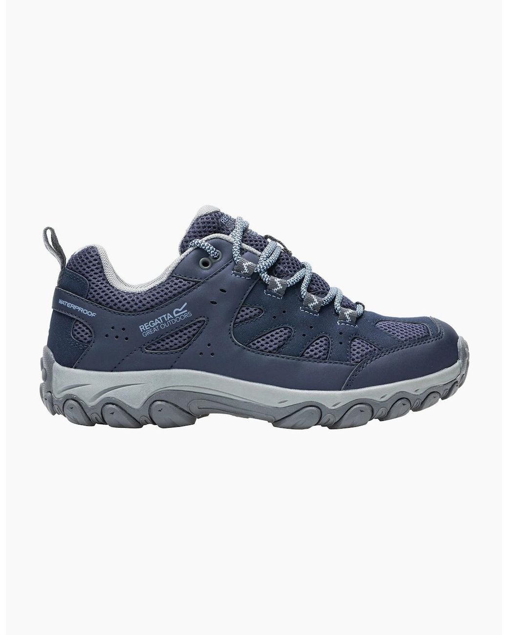 Regatta Blue Ladies Edgepoint Iv Low Walking Shoes