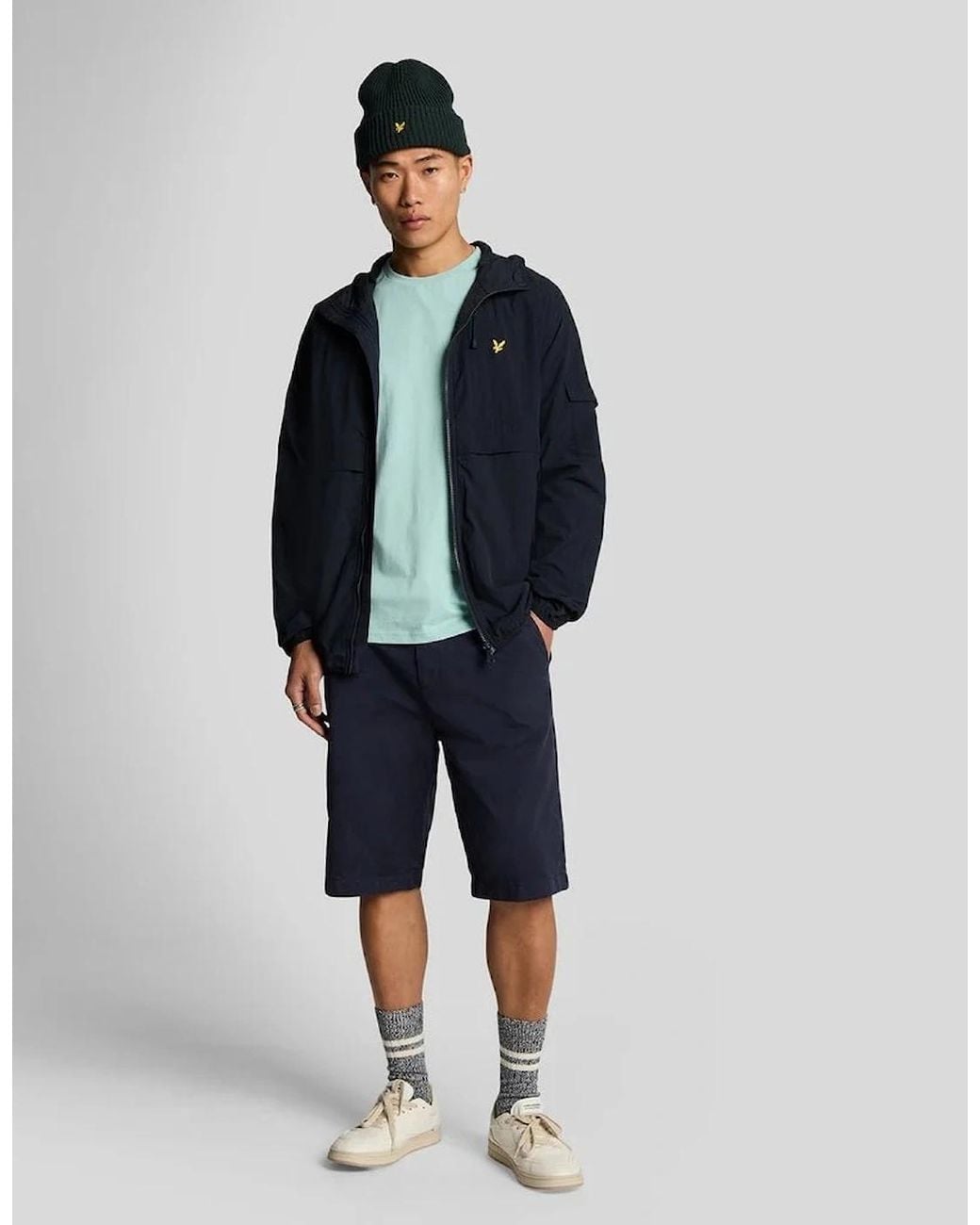 Lyle & Scott Blue Lyle & Scott Chino Shorts for men